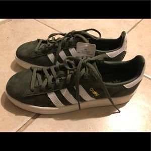 adidas campus olive green
